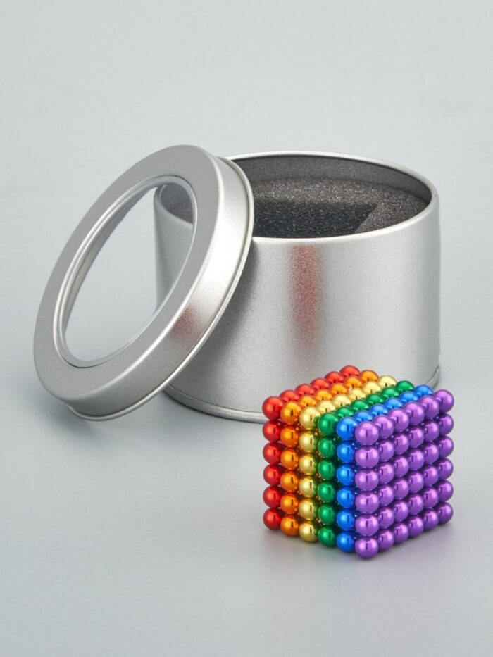 Игрушка-антистресс куб из магнитных шариков 5 мм, 216 шариков (неокуб)