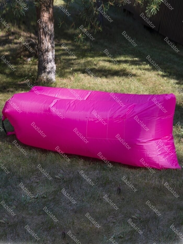 Надувной ламзак диван кровать с карманом и колышком 240*70 см в подарок сумка переноска