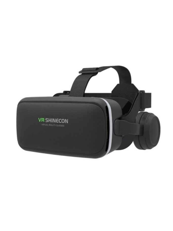 VR очки виртуальной реальности для телефона, смартфона Vr shinecon 4Е с наушниками