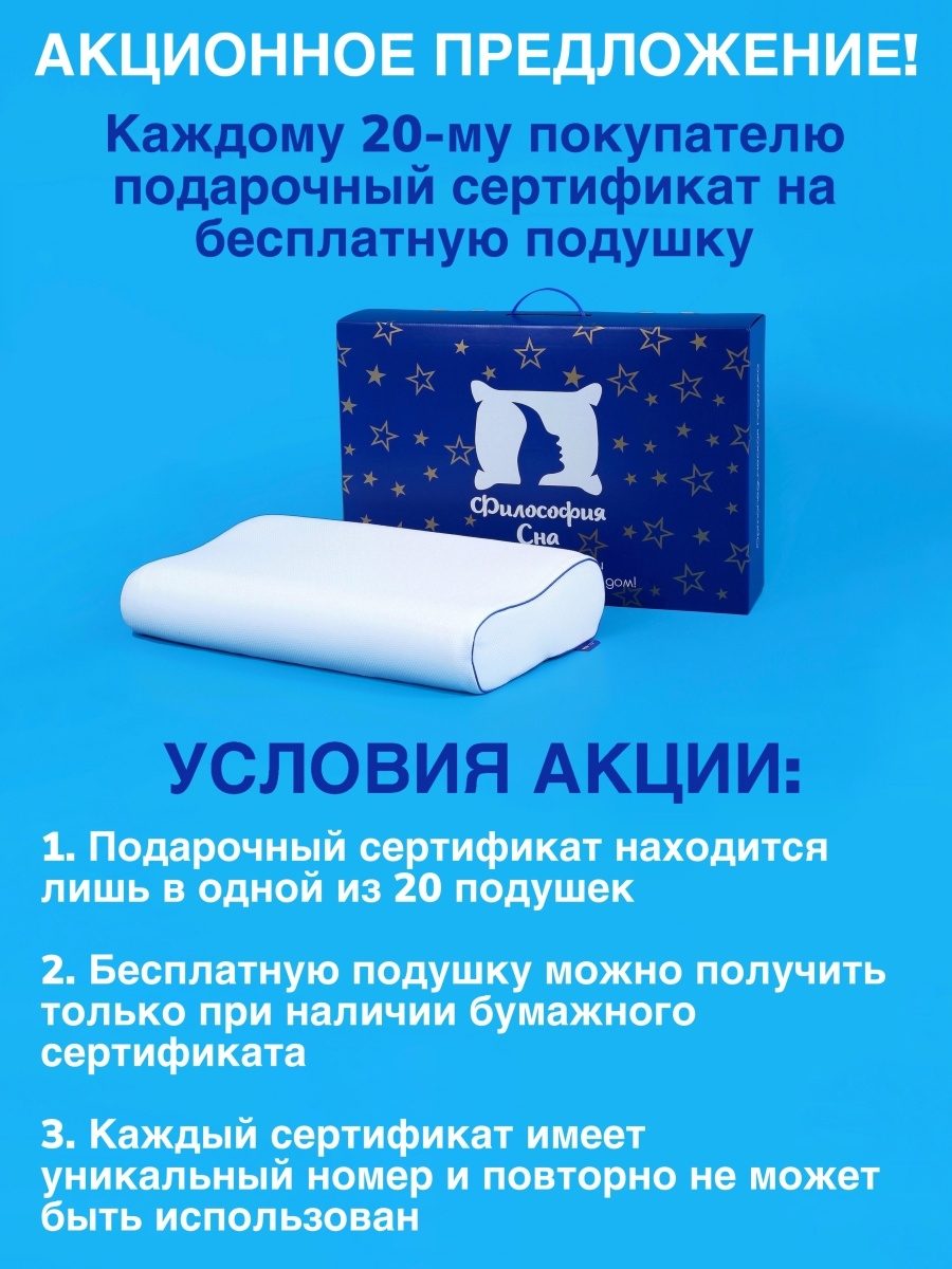 Подушка ортопедическая с эффектом памяти для взрослых Подушки для сна для шеи Подарок маме, жене