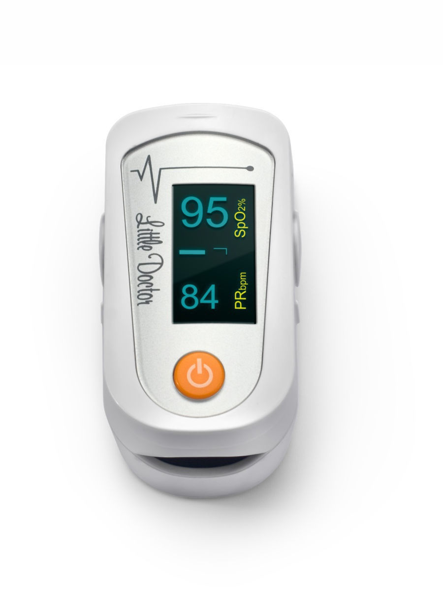 Пульсоксиметр медицинский на палец MD300C23 для дома для измерения кислорода в крови